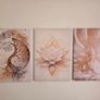 3 framed canvas 45x65cm Image 3