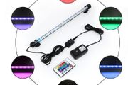 Multiple Colors Aquarium Fish Tank Light Submersible Light with Remote Controller