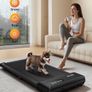 Walking Pad Treadmill, 6km/h Under Desk Treadmill for Home, 2.5HP Quiet Portable Electric Running Pad, Office Mini Walking Machine, 300LBS Capacity, Remote & LED Display, No Assembly Image 5