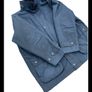 VINTAGE PG Field Navy Padded Wax Jacket Size XL Image 5