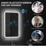 LED Bathroom Mirror 50x70cm Demister Antifog Speakers Image 7