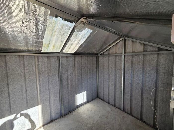 Steel shed 3m x 2m