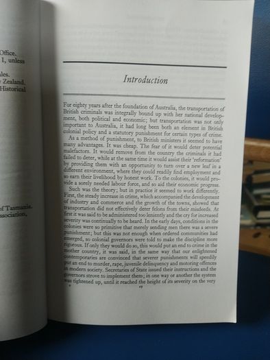 Convicts & the Colonies - A.G.L. Shaw