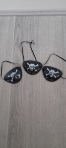 3 x Toy eye patches