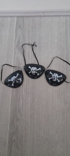 3 x Toy eye patches