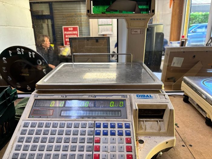 Dibal Commercial Weighing Scale - Works Perfectly (Printer Untested)