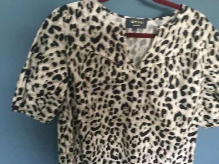 Wyse London leopard print top