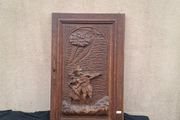 Large wood antique door frame postage possible