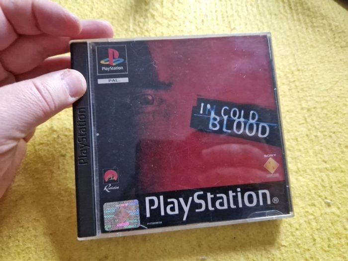 In Cold Blood PlayStation1 Ps1 PlayStation2 Ps2 Games Original