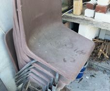 6 Garden chairs