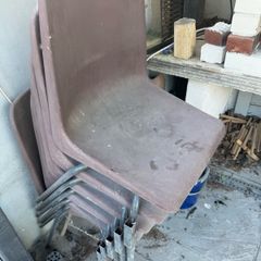 6 Garden chairs