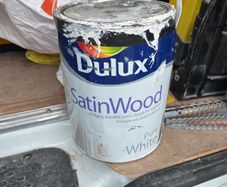 Satin wood paint