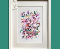 FRAMED Original Watercolour Painting