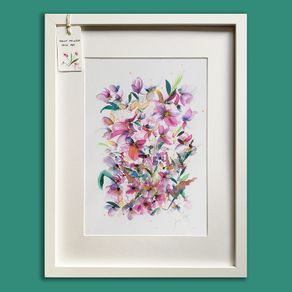 FRAMED Original Watercolour Painting
