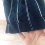 ladies trousers navy with a white pinstripe...new Image 8
