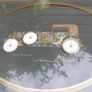 Vintage 1960/70 Watch Art Delta Rolls Royce Frame 13,3" x 11,3" Image 2