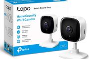 Mini Smart Security Camera, Indoor CCTV, Works with Alexa&amp;Google Home, No Hub Required, 1080p, 2-Way Audio, Night Vision, SD Storage, Device Sharing