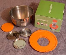 Nutrifresh Mixing Bowl with Graters