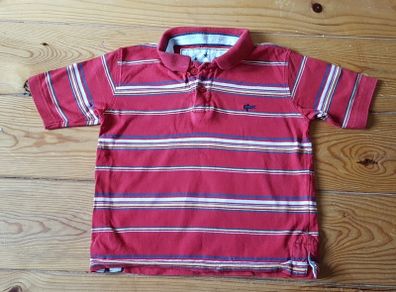 Age 3-4 Red Polo Shirt Teeshirt