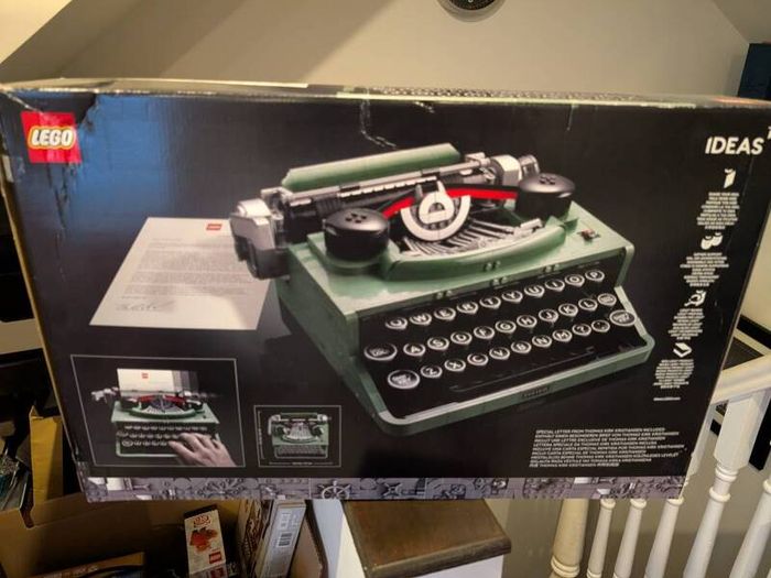 Lego Typewriter, 18+ Years, 21327