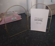 2 new gold frames