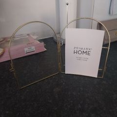 2 new gold frames