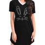 Brand New Hobrounn Nightdress Women's Short Sleeve Sleepshirt Nightwear. Image 2