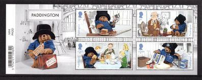 2023 Great Britain Paddington The Bear Commemorative Stamps Miniature Sheet Mint Never Hinged (MNH)