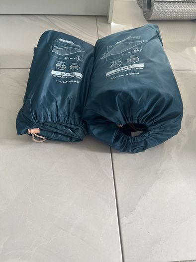 2 Air bed Comfort. 1 single 1 double.