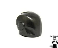 LEGO Iron Man Black Colour Helmet Unprinted Prototype Rare And Hard To Find