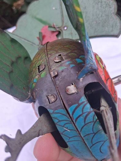 Rare Ges Geschutzt Wind up Turkey