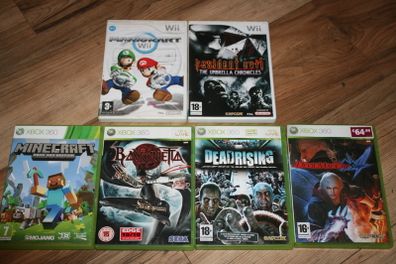 Wii and Xbox 360 games