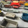 Collection of 35 Hornby Dublo and Lima O0 Gauge Model Railway Coaches and Wagons Image 3