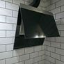 Nordmende CHDBGL553 55cm Black Glass with SS frontal Angled Cooker Hood Image 4