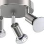 LED Ceiling Light Rotatable,4 Way Round Plate LED Ceiling Spot Lights, 110mm (Including 4x4W GU10 LED Light Bulbs, 450LM, Cool White) LED Ceiling Lamp for Kitchen, Living Room Image 6