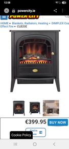 dimplex electric stove