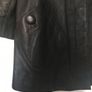 Ladies river island black leather jacket Image 3