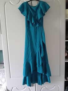 Teal dress