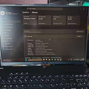 ASUS TUF Gaming A16 Advantage Edition  Ryzen 7