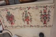 Nutcracker Christmas table runner