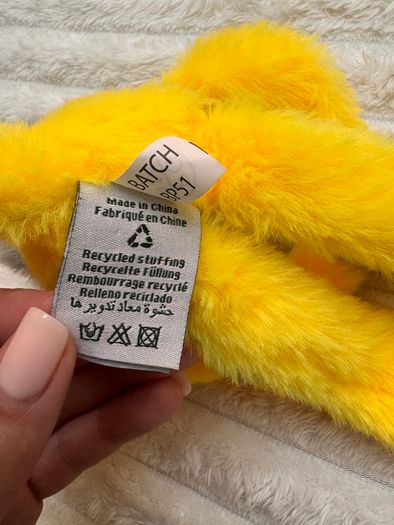 Nature Planet Re-pets Plush Monkey Hanging Yellow approx. 25 cm. Used Please see photos