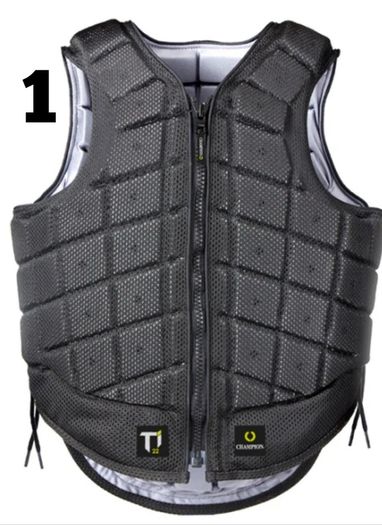 2 Champion Titanium Body Protectors