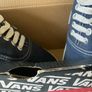 Vans Navy Trainers ( men's US9)  Uk 8 woman's (New) Image 7