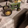 Vintage John Deere toy tractor Image 2