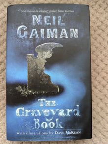 Signed Neil Gaiman The Graveyard Book 1st Edition 1st Printing Hardback 2008