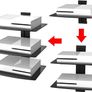 NEW SALE | 3 Floating Shelf Wall Bracket with Strengthened Tempered Glass for DVD Players/Cable Boxes/Games Consoles/TV Accessories, 3 Shelves, Black Image 3