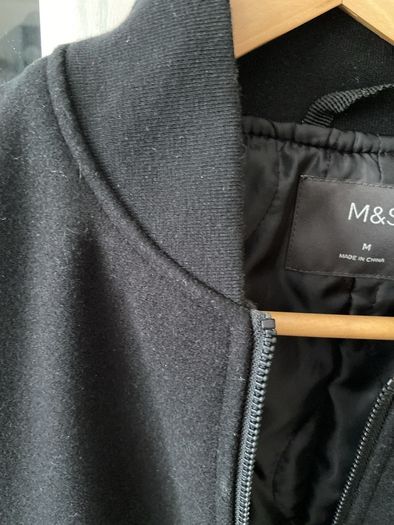 Men's Black M&S Bomber jacket