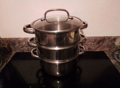 Three Piece Steamer Set