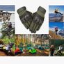 Mens Tactical Gloves, Airsoft, Hunting, paintball, Touchscreen sensitive Image 5