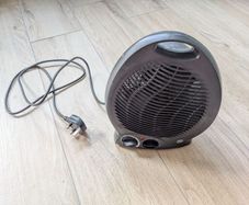 Portable fan heater